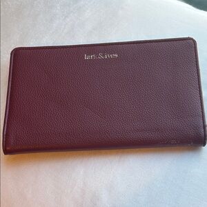 Lark &  Ives Women's Burgundy Key & Card Holder
